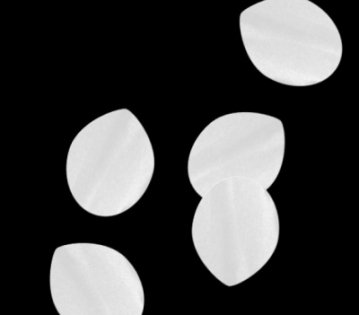 GLOBAL EFFECTS Лепестки роз белые