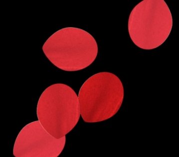 GLOBAL EFFECTS Лепестки роз красные