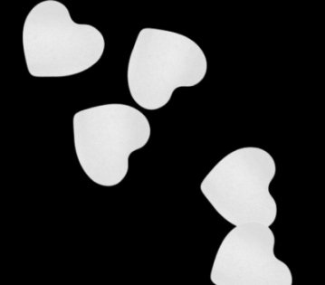 GLOBAL EFFECTS Сердца белые