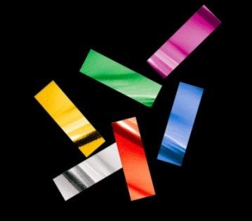 GLOBAL EFFECTS металлизированное 17х55мм мульти