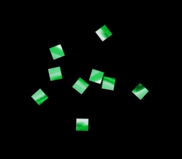 Global Effects 6х6мм зеленое