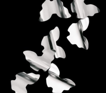 Global Effects Бабочки серебро