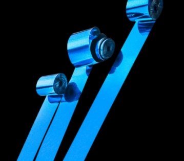 GLOBAL EFFECTS Серпантин металлизированный 4смх20м синий