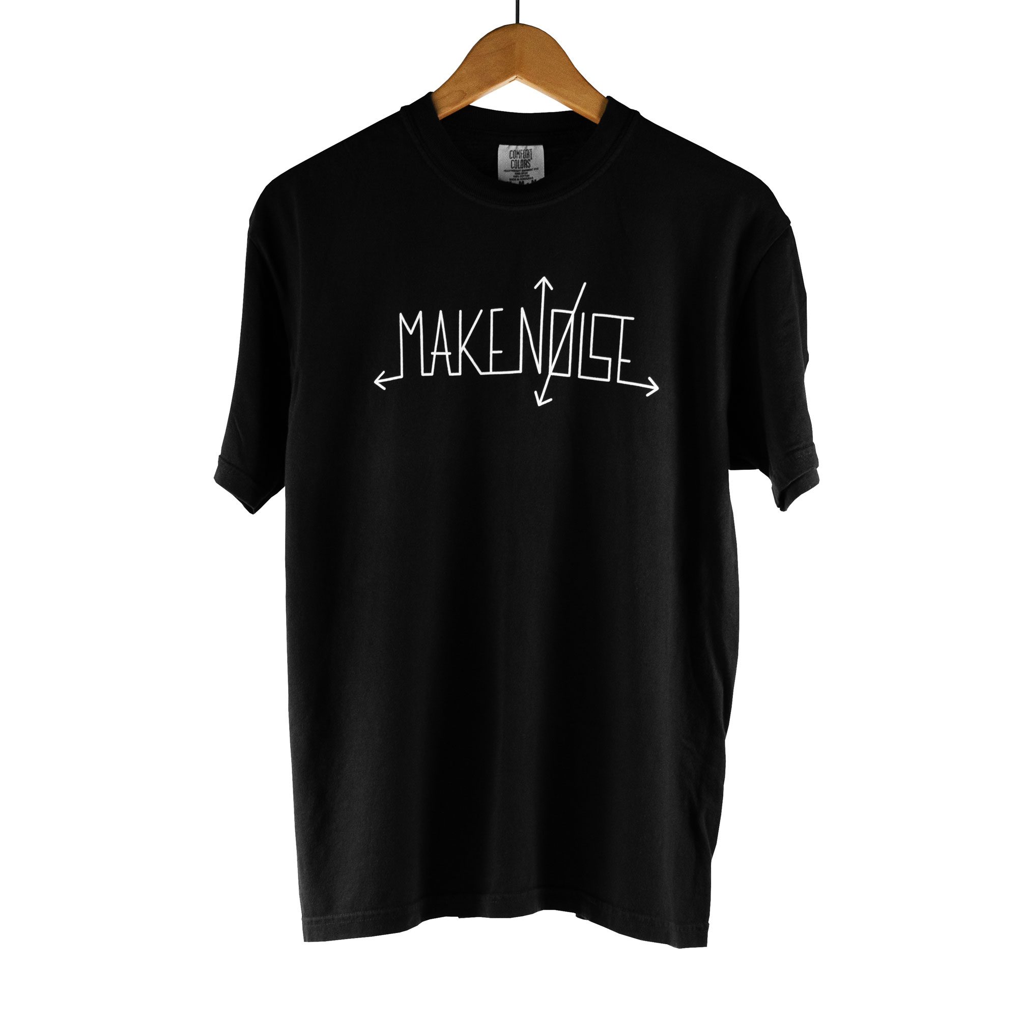 Make Noise Black Logo T-Shirt M