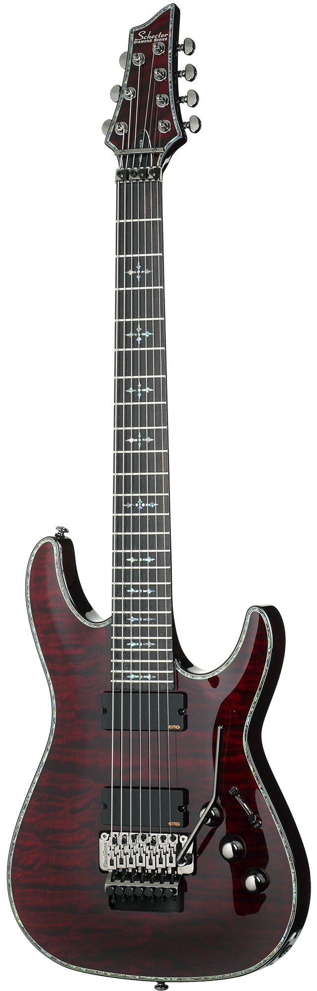 Schecter Hellraiser C-7 FR Black Cherry