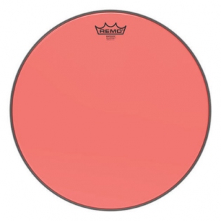 REMO BE-0318-CT-RD Emperor Colortone Red Drumhead, 18