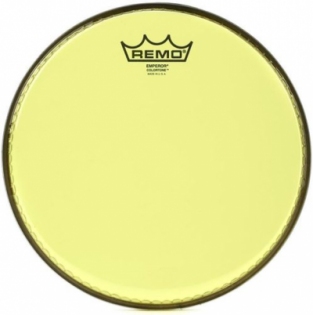 REMO BE-0310-CT-YE Emperor Colortone Yellow Drumhead, 10