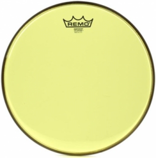 REMO BE-0316-CT-YE Emperor Colortone Yellow Drumhead, 16