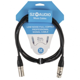 SZ-Audio XLRm - XLRf 2m