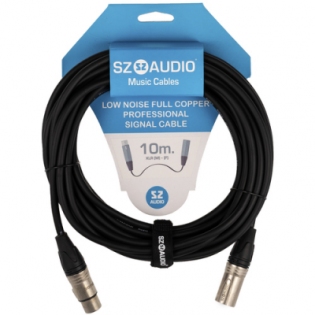 SZ-Audio XLRm - XLRf 10m