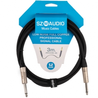 SZ-Audio Jack 6,3 - Jack 6,3 Mono 3m
