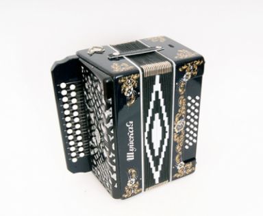Шуйская гармонь Шуйская 25х25-III черная