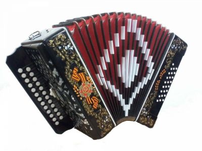 Шуйская гармонь Шуйская 25х25-III расцветка «Победа»