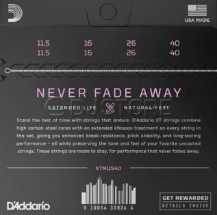 D'Addario XTM11540