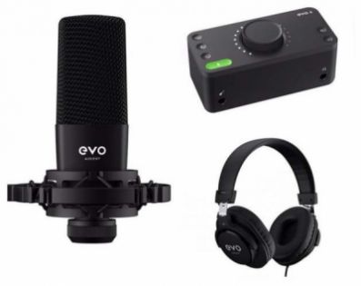 Audient Evo Start Recording Bundle