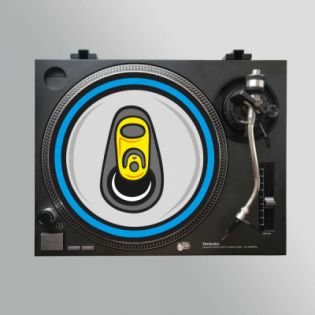 Stereo Slipmats Blue Can 2мм