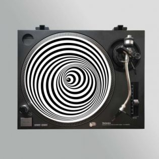 Stereo Slipmats Hypnosis B&W 2мм
