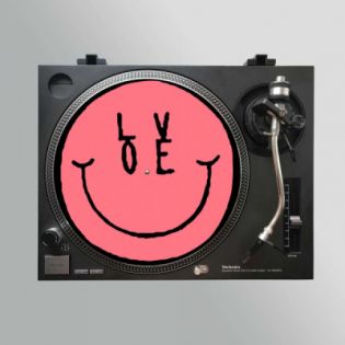 Stereo Slipmats LOVE Smile 2мм