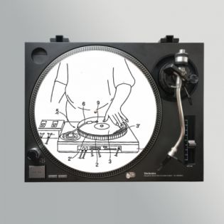 Stereo Slipmats Scheme White 2мм
