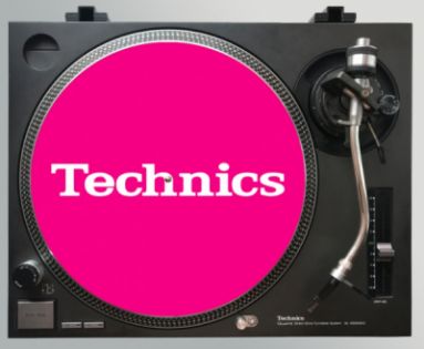 Stereo Slipmats Technics Pink