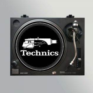 Stereo Slipmats Technics Headshell and Dots