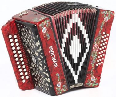 Шуйская гармонь SZ51XL-D-RED
