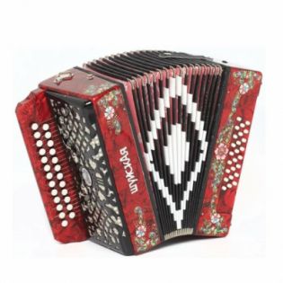 Шуйская гармонь S32XL-C-RED