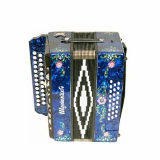 Шуйская гармонь "Шуйская" SZ32XL-G-BL