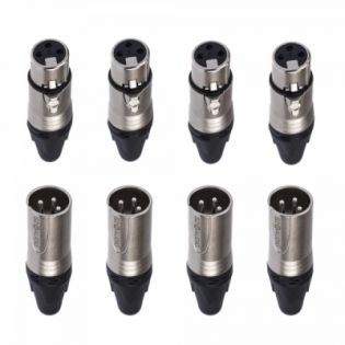 SZ-Audio XLRm и XLRf (8 шт.)