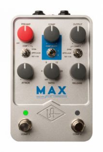 Universal Audio UAFX Max Preamp & Dual Comp.