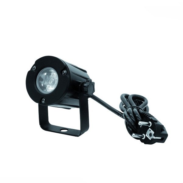 Eurolite LED PST-3W 6000K 6-Degrees Black