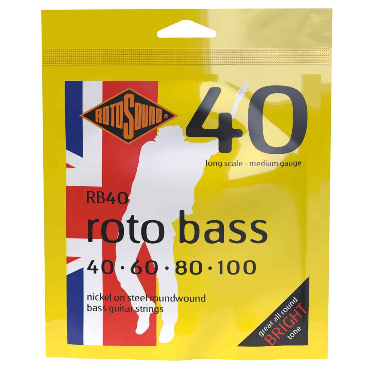 Rotosound RB40 Nickel (Unsilked)
