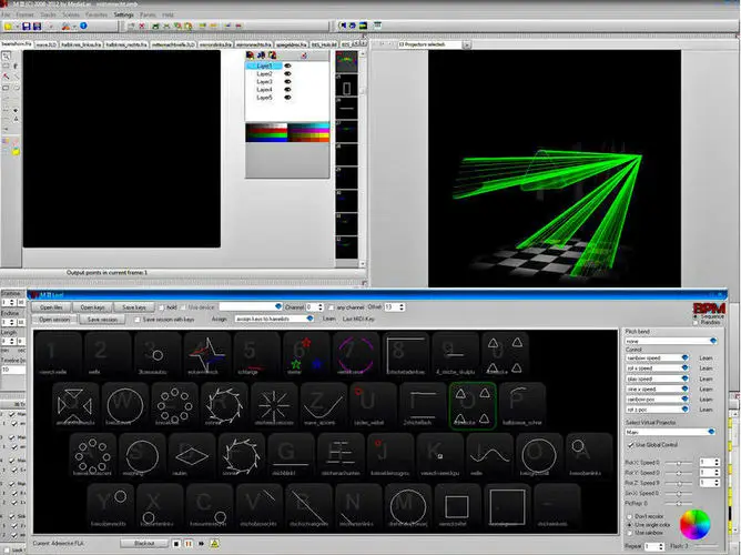 MediaLas M III Lasershow Software