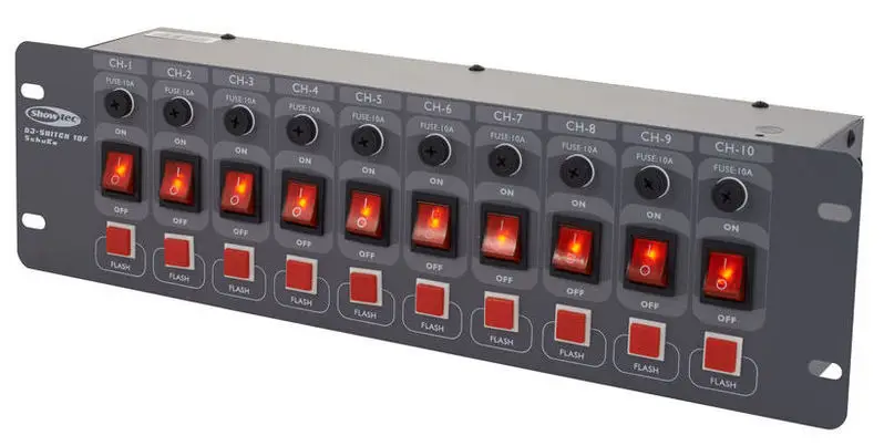 Showtec DJ Switch 10-F