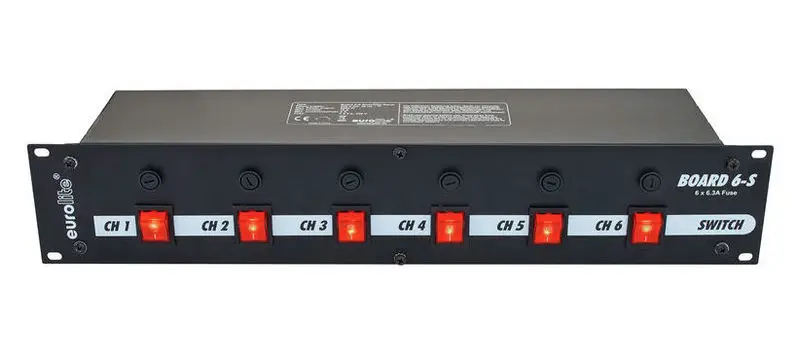 EUROLITE 6 Channel Switchboard