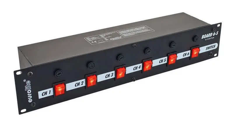 EUROLITE 6 Channel Switchboard
