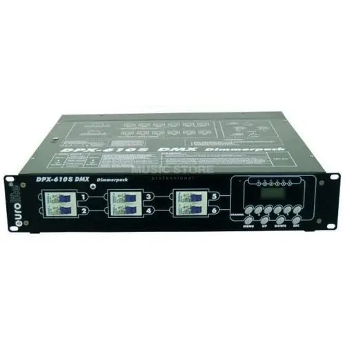 EUROLITE DPX-610 S DMX Dimmer Schuko