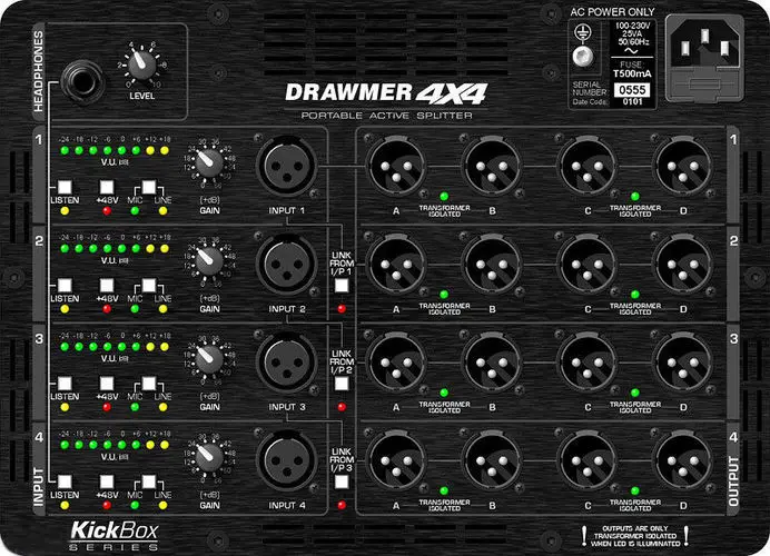 Drawmer KickBox 4x4