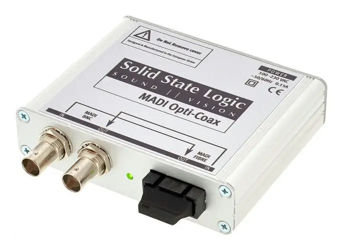 Solid State Logic X Logic DeltaLinkMadi OptiCoax