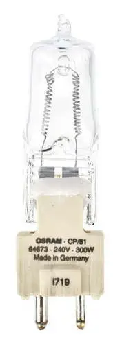 OSRAM 64673 CP81 300W GY9,5