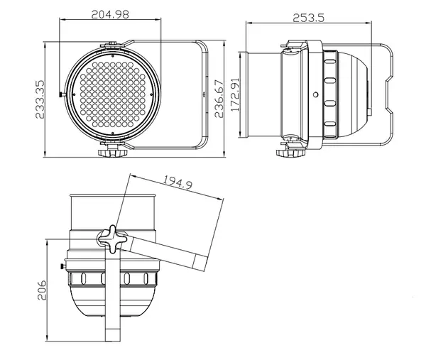 Involight LED Par56/BK