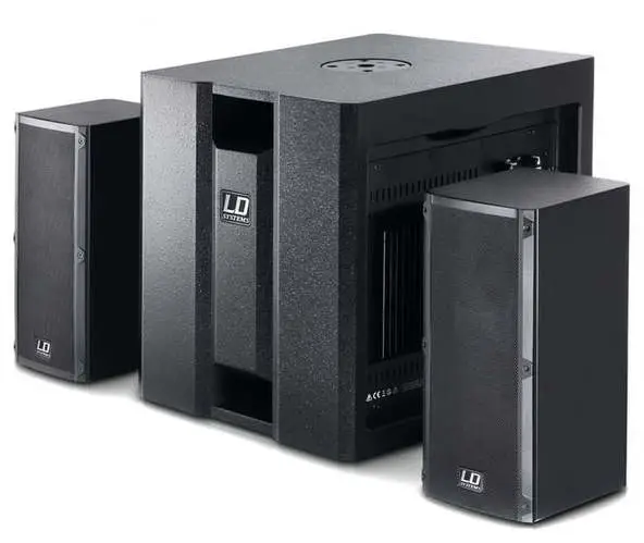 LD Systems Dave 8 Roadie Bundle
