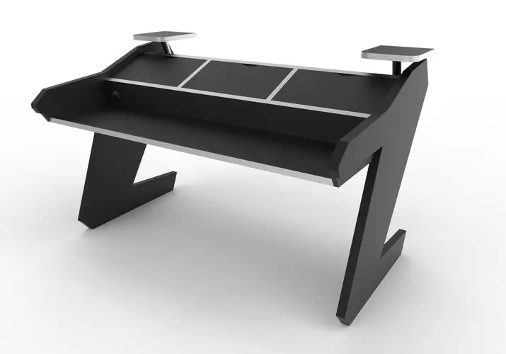 Studio Desk Rack covers for Virtuoso Desk Black Bundle