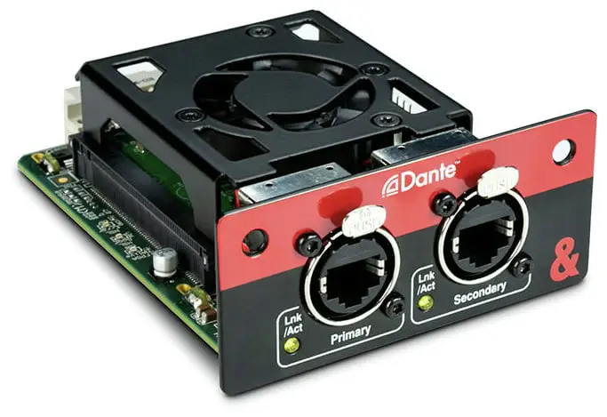 Allen & Heath SQ-DANTE-A card