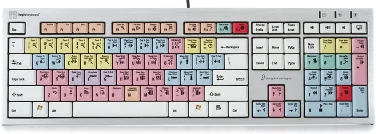 Avid Pro Tools Custom Keyboard for PC