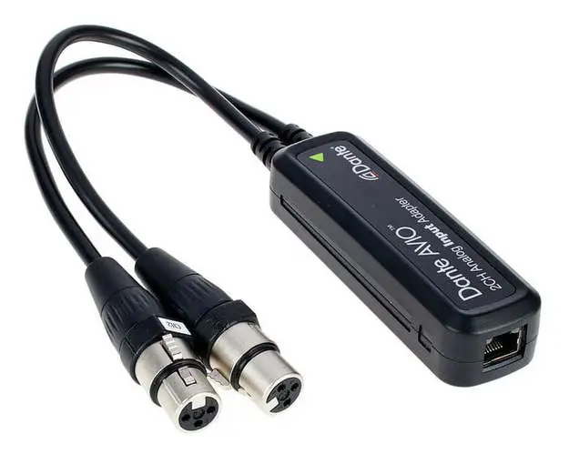 Dante AVIO Analog Input Adapter 2x0