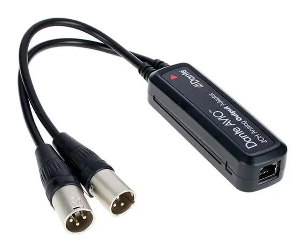 Dante AVIO Analog Output Adapter 0x2