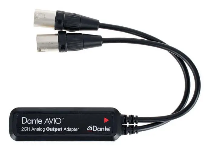 Dante AVIO Analog Output Adapter 0x2