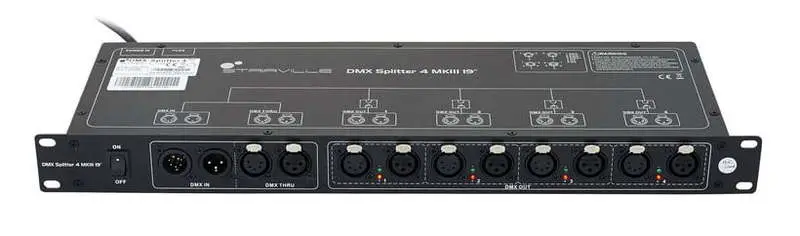Stairville DMX Splitter 4 MK3 19"