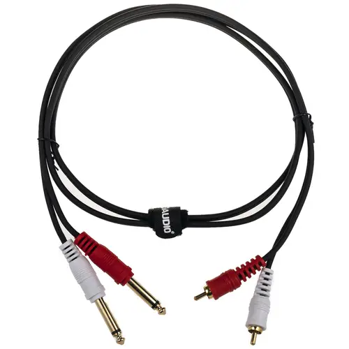 SZ-Audio 2 RCA - 2X 6,3 1.5m